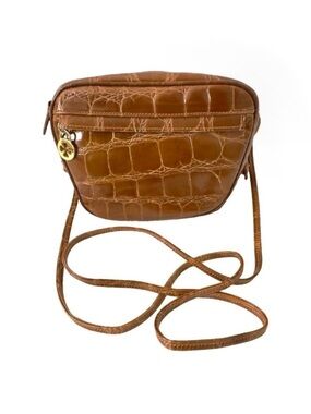 Ghibli Rare Vintage Croc/Gator Embossed Leather